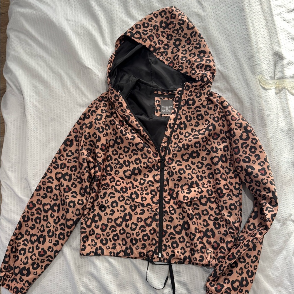 Primark Leopard Print Bomber Jacket